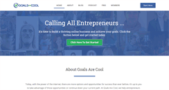 Desktop Screenshot of goalsarecool.com